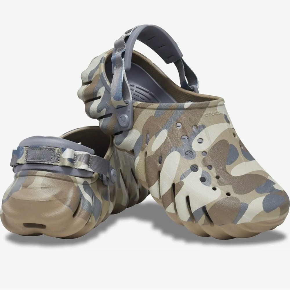 crocs echo camo redux clog NWT Unisex Size：M9 W11